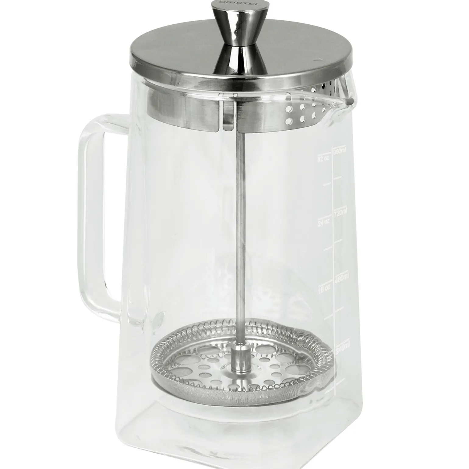 CRISTEL Cafetière à piston double paroi Robusta Outlet