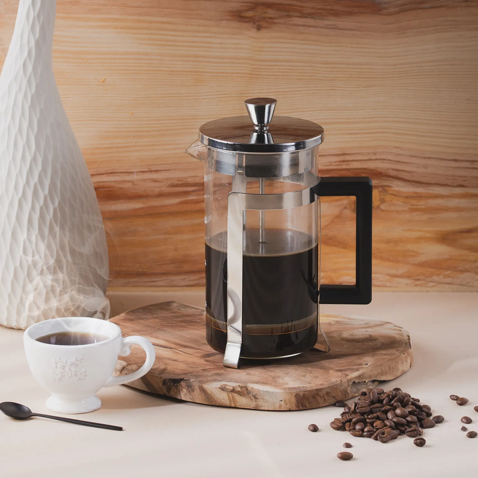 CRISTEL Cafetière à piston simple paroi Arabica New