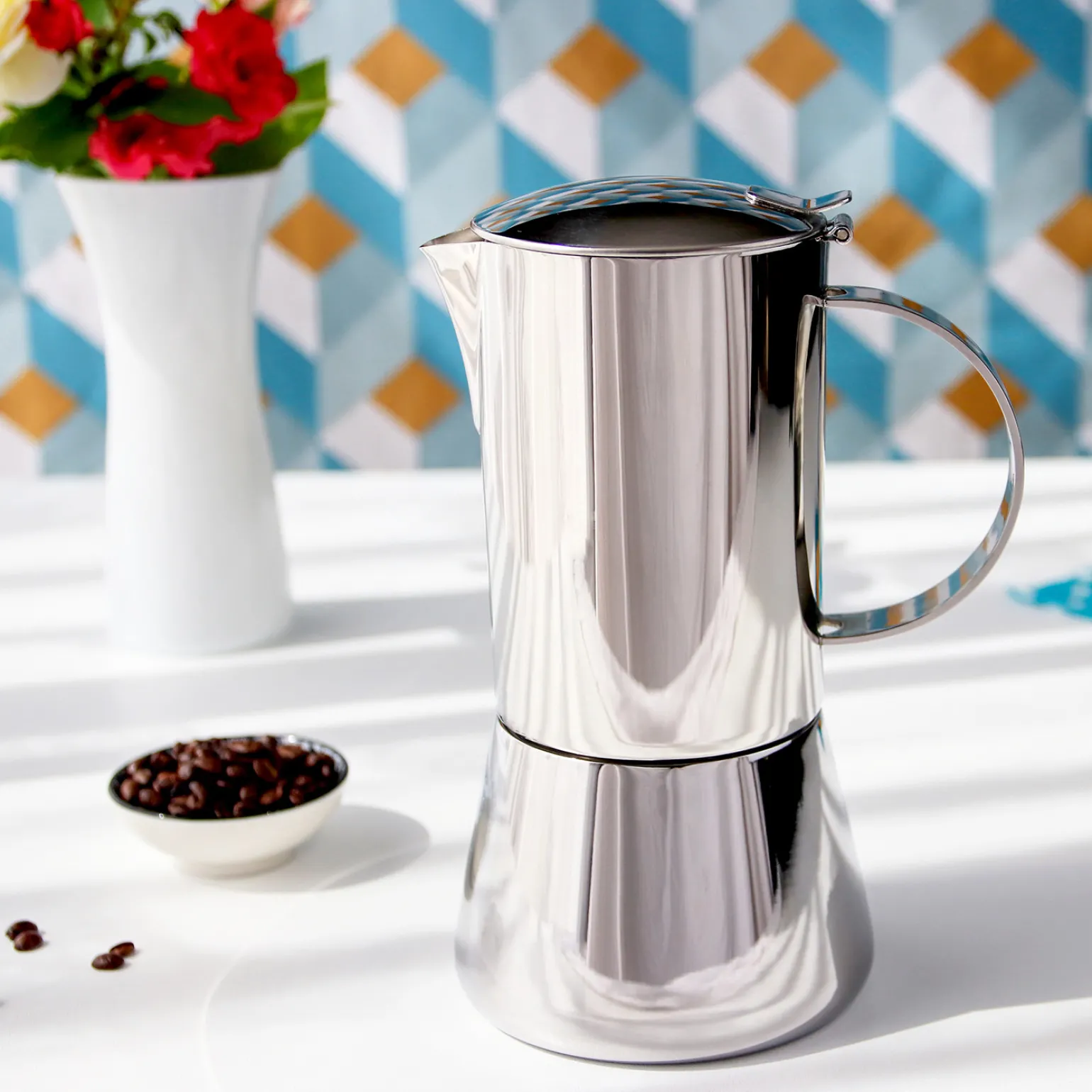 CRISTEL Cafetière italienne Capri New