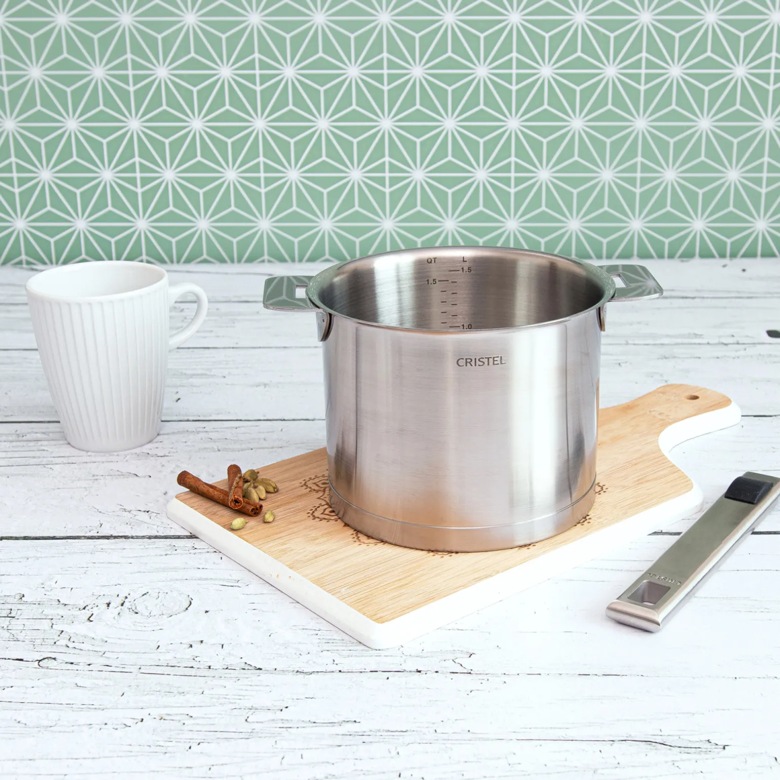 CRISTEL Casserole haute graduée inox Clearance