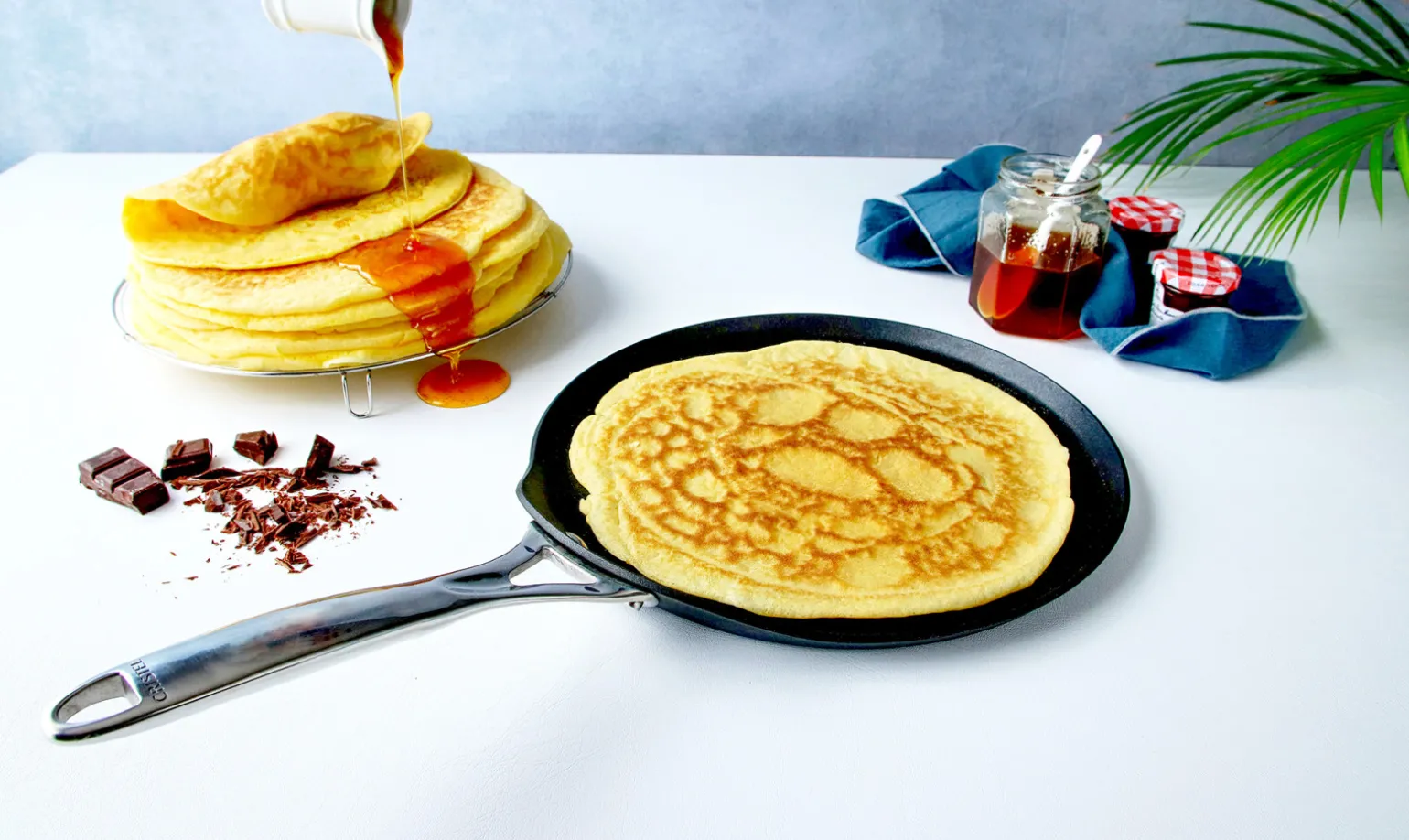 CRISTEL Crêpière aluminium - anti-adhésif Exceliss+ Best