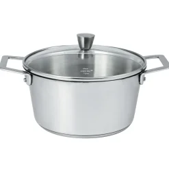 CRISTEL Faitout inox brossé avec couvercle Outlet