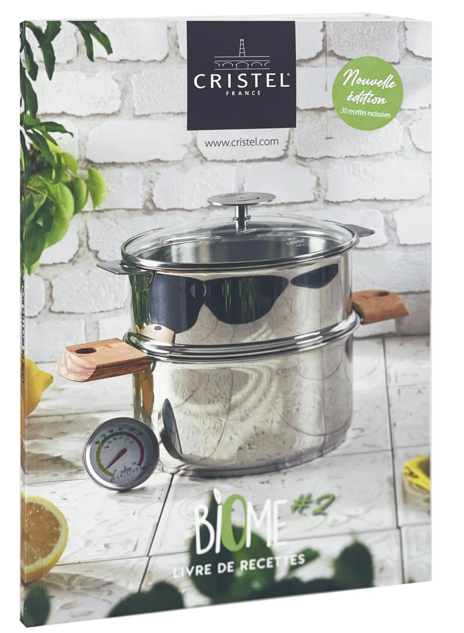 CRISTEL Livre de recettes Biome - seconde édition Flash Sale