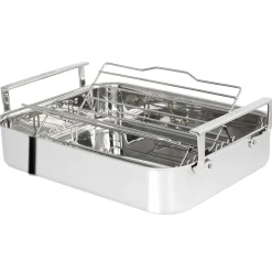 CRISTEL Plat à four inox 35 cm - avec accessoires Fashion
