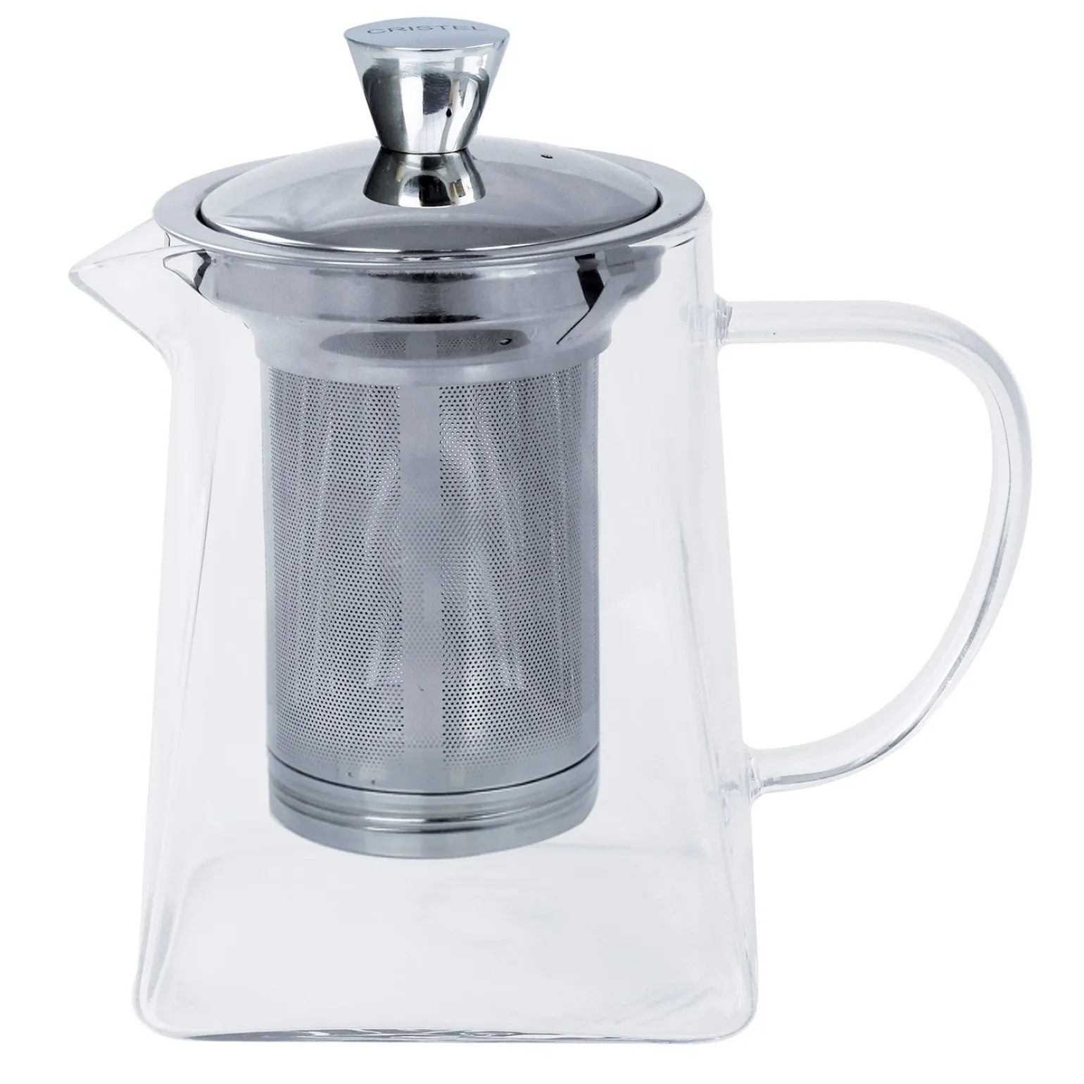 CRISTEL Rooibos - théière en verre avec filtre dévissable New