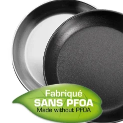 CRISTEL Sauteuse inox antiadhésive Multiply amovible Cheap