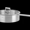 CRISTEL Sauteuse inox avec couvercle plat Clearance