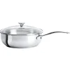 CRISTEL Sauteuse inox poignée fixe avec couvercle Flash Sale