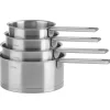 CRISTEL Série de 4 casseroles inox Strate Fixe Fashion