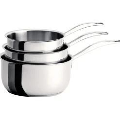 CRISTEL Série de 3 casseroles Master New