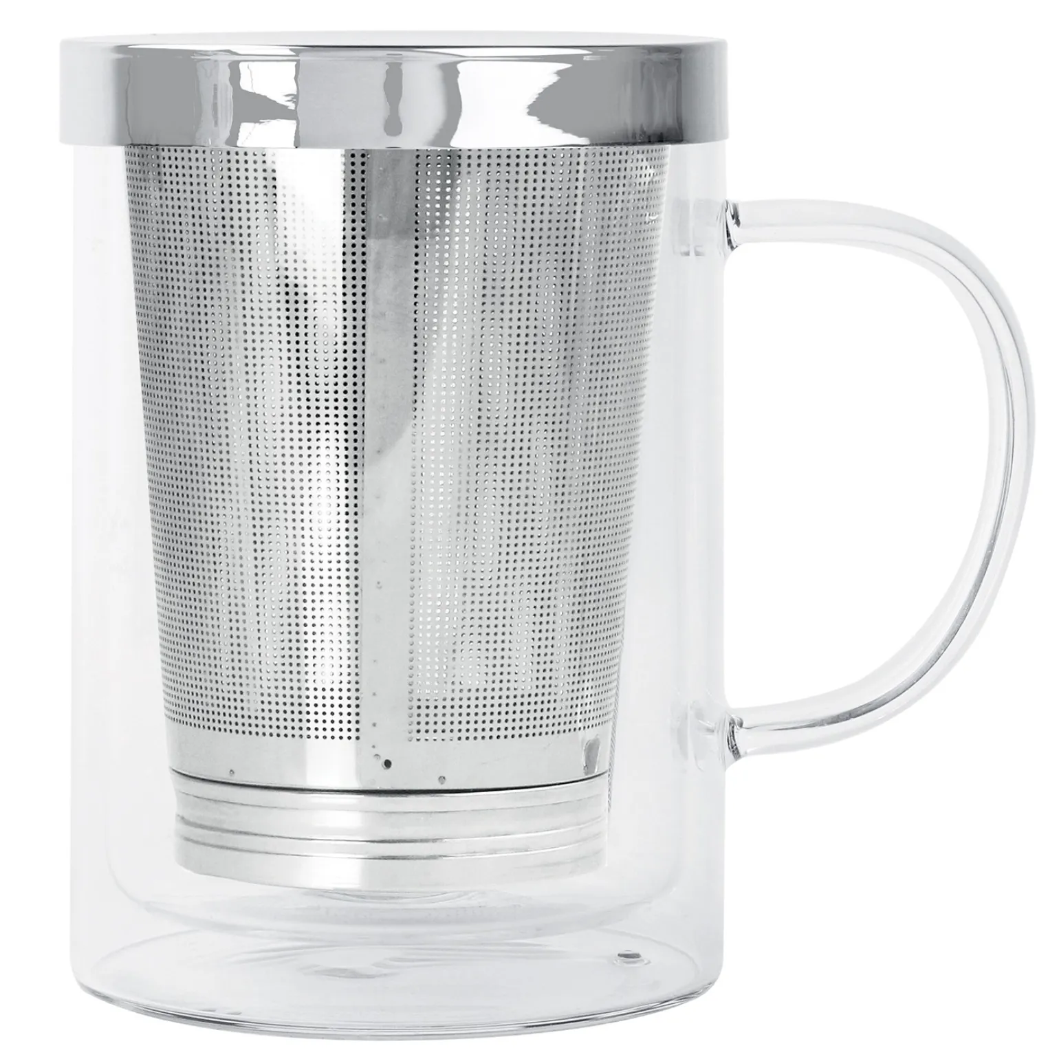 CRISTEL Verbena - mug en verre double paroi avec filtre dévissable Online